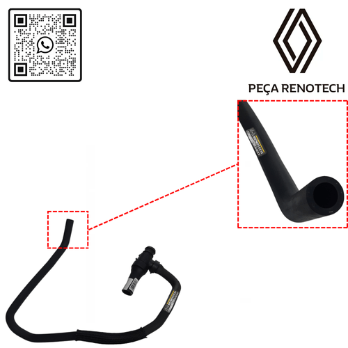 RN 30009R-PX 271A30009R MANGUEIRA DO AR QUENTE FLUENCE -LONGA- 2.0 16V M4R - 2
